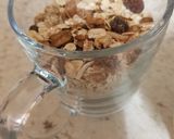 A picture of step 1 of My Strawberry no bake cereal bars. 😁.