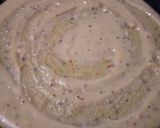 A picture of step 2 of Besan ka cheela.