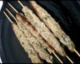 A picture of step 6 of Tawa kabab.
