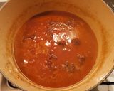 A picture of step 11 of Boeuf Bourguignon.