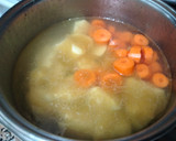 Foto del paso 5 de la receta: Puré de zanahoria con albóndigas de cocido