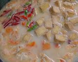Foto langkah ke 4 dari resep Udang Tahu Masak Santan.