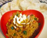 Suji Halwa with Poori recipe step 5 photo