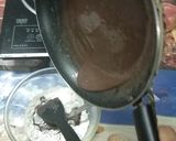 A picture of step 2 of Chocolate Walnut Slice.