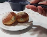Foto langkah ke 18 dari resep Bomboloni Kentang Isi Diplomat Creamy Matcha.