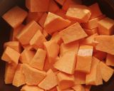 Sárga batátás pogim recept fázis 1 fotója