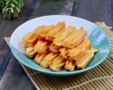 Hình bước làm 7 của món Churros chiên lắc Phô Mai