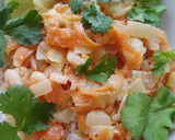 Foto del paso 5 de la receta: Arroz con Gambas y Leche de Coco 🇧🇷