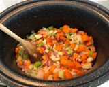 A picture of step 1 of Fiona’s Slow Chilli.