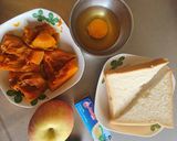 肉桂迷香南瓜蘋果法式吐司的食譜步驟1照片