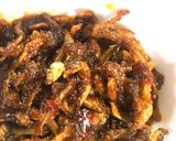 Gambar langkah 5 resipi Sambal bilis.
