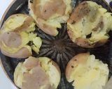 A picture of step 5 of Smashed Potatoes.