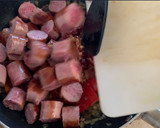Foto del paso 5 de la receta: Arroz con butifarra y puntas de jamón