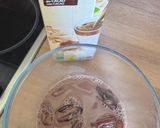 Une image de l'étape 1 de Cake aux dattes et psyllium.