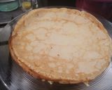 Une image de l'étape 2 de Aumônière de crêpe pomme 🍎 poire 🍐 chocolat 🍫.