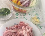 Foto del paso 1 de la receta: Fusilli con Carne de Cerdo y Vegetales a Mi Estilo!
