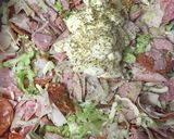 A picture of step 5 of Italian hoagie dip#mycookbook.