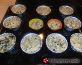 Φωτογραφία βήματος 14 της συνταγής Αλμυρά muffins με μπέικον, σπανάκι και αρακά
