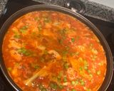 A picture of step 9 of Rice with Pork Belly and Pork Ribs.