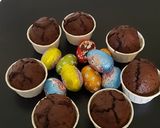 Une image de l'étape 1 de Muffins au chocolat.