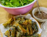 Hình bước làm 2 của món Chả Giò Cá Cuốn Bánh Tráng Chấm Mắm Cái