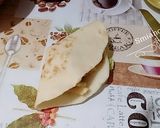 Une image de l'étape 4 de Wrap au poulet grillé à la poêle.