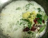 A picture of step 2 of Rice Moong balls.