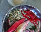 Foto langkah ke 1 dari resep Sambal teri bunga kecombrang.