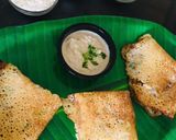 A picture of step 3 of Arrowroot flour dosa.