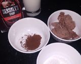 A picture of step 1 of Chocolate Coffee Milk Shake.