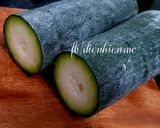 Hình bước làm 1 của món Trà bí đao