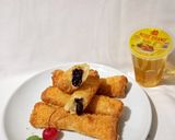 Foto langkah ke 5 dari resep Roti Roll Piscok Crispy.