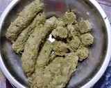 A picture of step 2 of Patta Gobhi ki Muthiya.