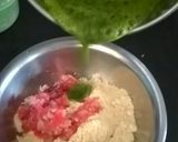 A picture of step 2 of Tricolour Toast Bread.