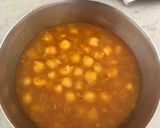 A picture of step 8 of White chana.