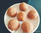 A picture of step 4 of Wheat flour old traditional soft churma ladoo.