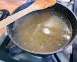 Une image de l'étape 5 de Gratin de macaronis au lard, courgettes et roquefort.