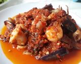 Foto langkah ke 3 dari resep Balado udang cumi terong ungu ala mimi Shidqya.