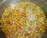 A picture of step 1 of Mix sprouts sweet potato salad.