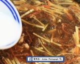 A picture of step 5 of Hot and Sour Soup.