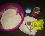 A picture of step 1 of Eid chin-chin.