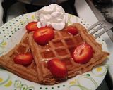 A picture of step 5 of Almond Flour Waffles or Pancakes – Keto & Low Carb.