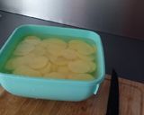 Une image de l'étape 1 de Gratin dauphinois, menthe et cumin.
