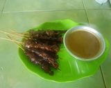 Foto langkah ke 6 dari resep Sate kerbau bumbu dendeng + sambel kacang endeeeees 😗😋.