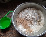 Foto del paso 1 de la receta: Torta napolitana de masa integral con mix de semillas😘🎉☺️🎊😘🎉☺️🎊
