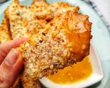 A picture of step 4 of Coconut Chicken Tenders With A Honey & Mustard Dip.