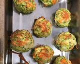 Foto del paso 4 de la receta Bolitas de brócoli, coliflor y zanahoria