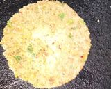 A picture of step 3 of Oats paratha.