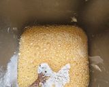 A picture of step 2 of Rye Multigrain Flaxseed European Bread.