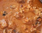 Tejszínes, gombás pecsenyehús recept fázis 4 fotója